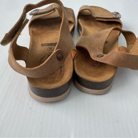 Platon GIrona strappy leather sandals Gel Touch made in Spain size 39 / 8-8.5 US - Picture 7 of 11